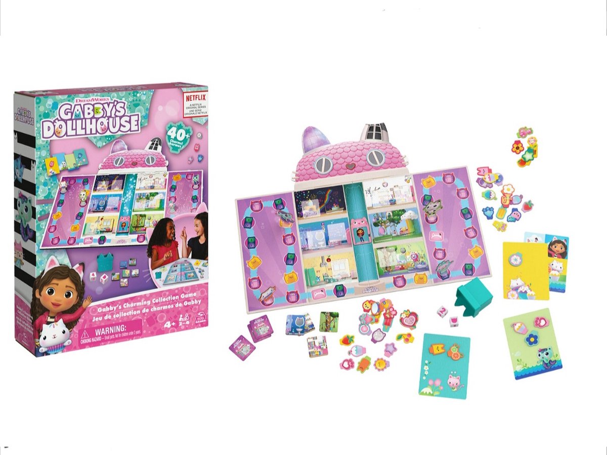 Gabbys Dollhouse Verzamelspel van Gabbys Bedeltjes